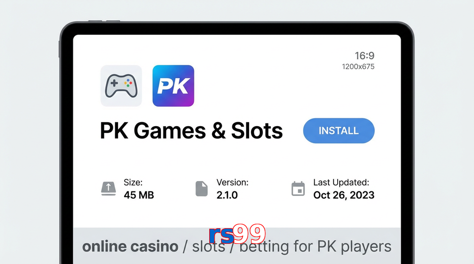 Game list for Rs99 gameapk section