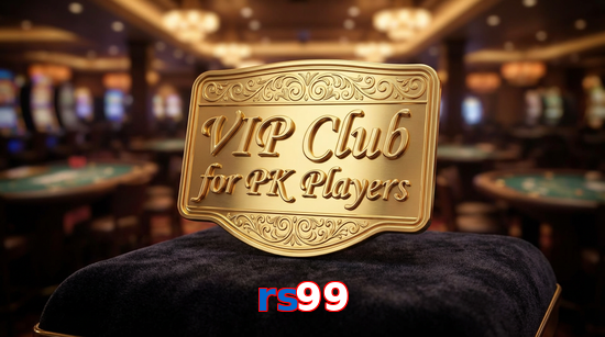 Main screen of Rs99 vip page for PK players